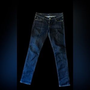 Women’s Fidelity Denim Jeans Scoop Low Waist Skinny Size Euro 28